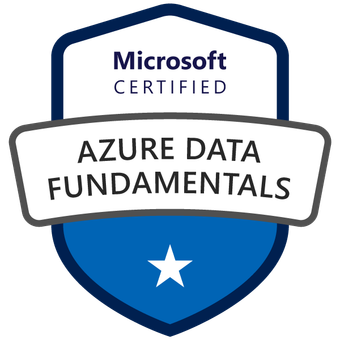 Azure Data Fundamentals logo